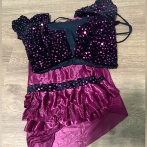 Kids ready to wear ruffle saree